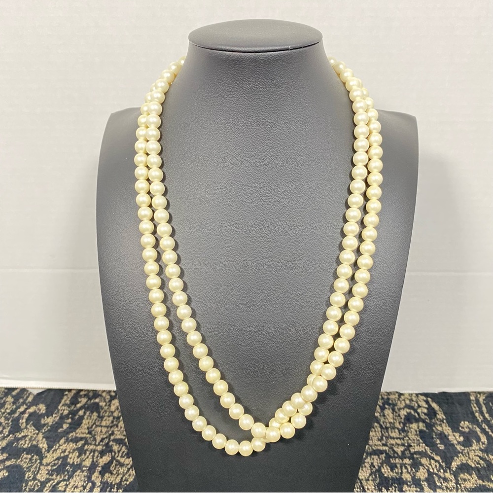 Vintage Double Strand Necklace - please see description - Picture 1 of 3